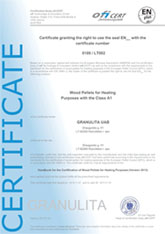 Certificazione Holz Pellet Premium - www.ilmiofocolare.it -